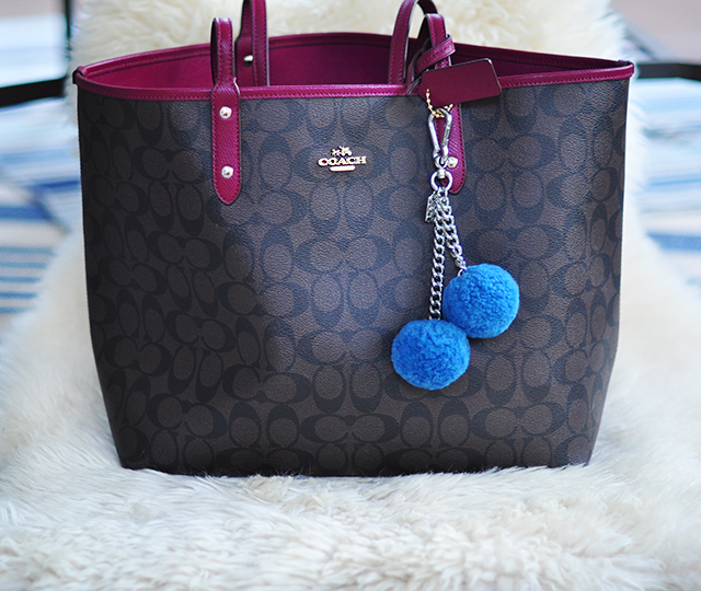 2 in one reversible Coach tote Bag