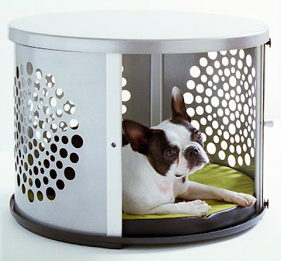 dog bed, dog house, modern dog den, french bulldog, boston terrior