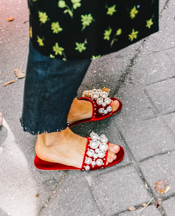 fancy embellished slides