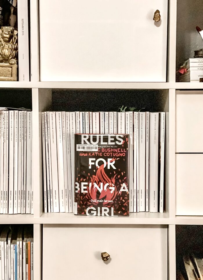 candace bushnell books rule for being a girl, feminist books, good YA books, young adult books, great books for girls to read