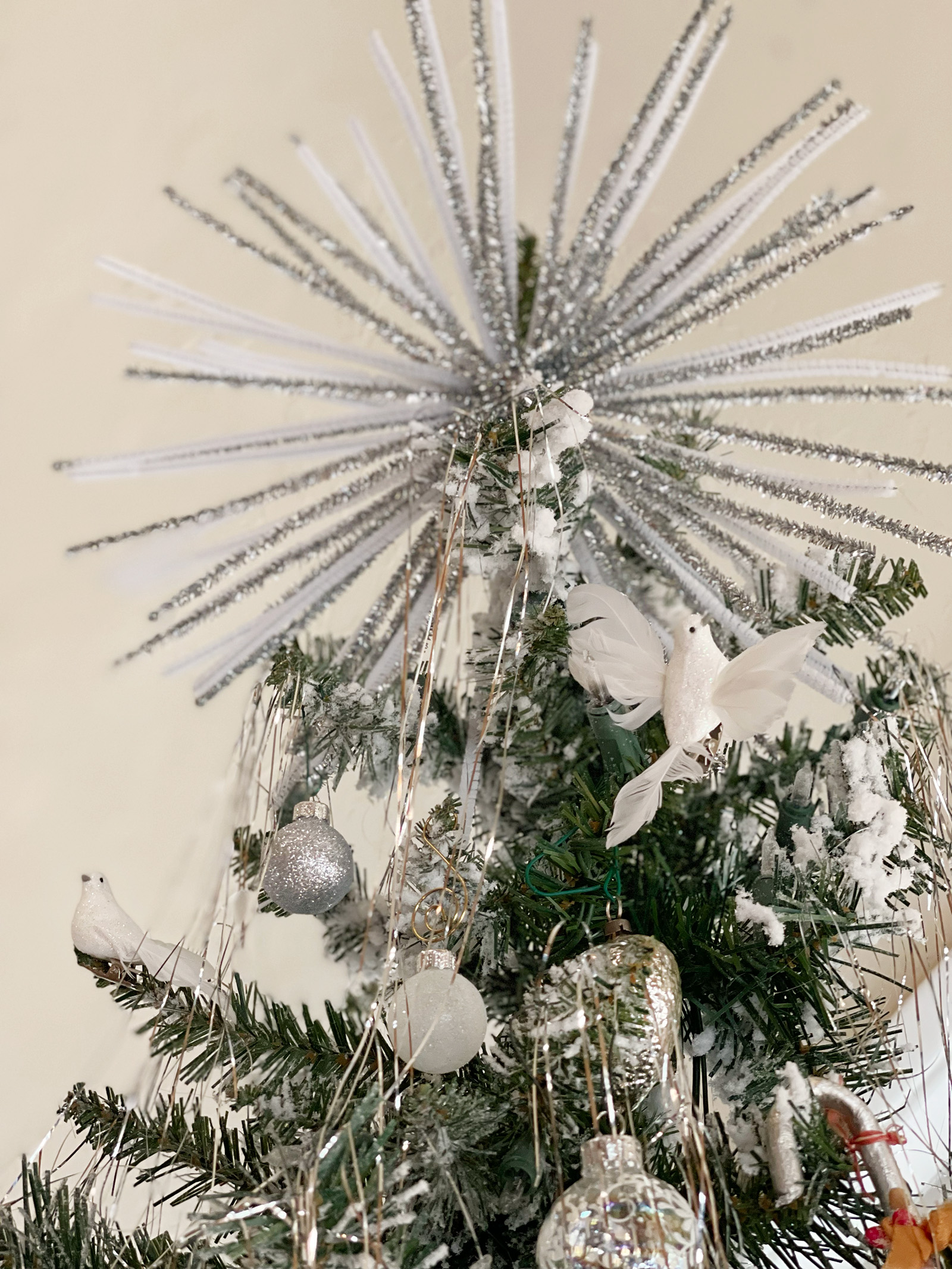 My 2023 Nostalgic Vintage Christmas Tinsel Tree