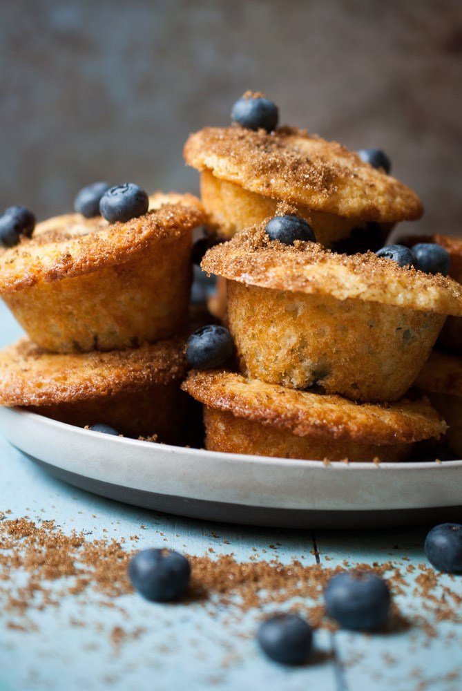 Breakfast Recipe // Buttermilk Blueberry Muffins