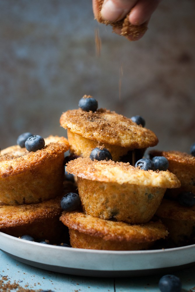 Breakfast Recipe // Buttermilk Blueberry Muffins