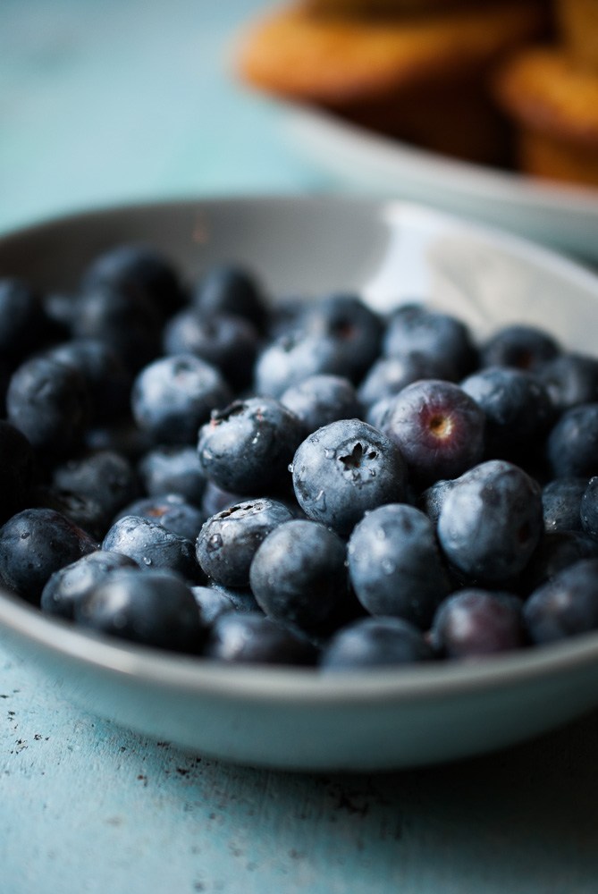 Breakfast Recipe // Buttermilk Blueberry Muffins