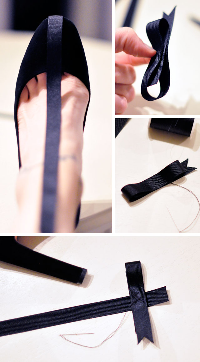 DIY T-Strap Ankle Bow Shoes-2-3-4-5