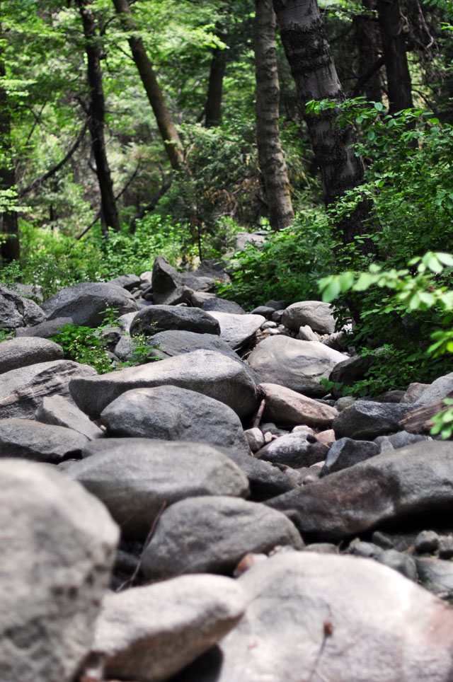 Heart Rock Trail in Crestline california