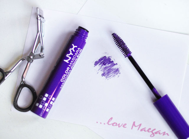 NYX colored mascara review