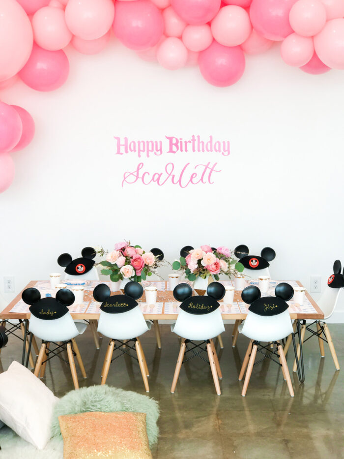 adorable vintage disney kids birthday party