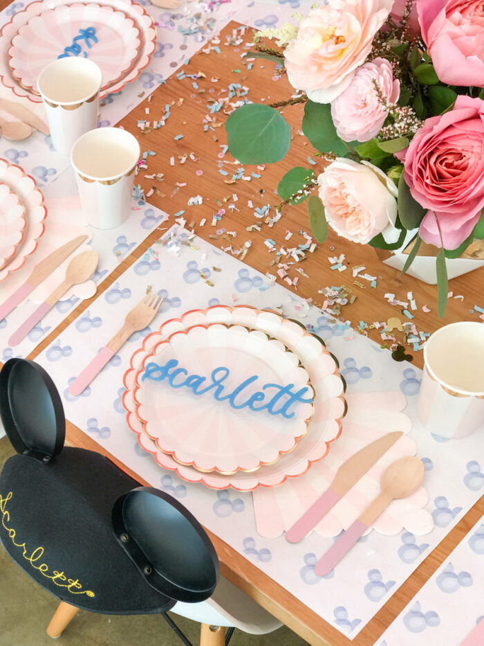 adorable vintage disney kids birthday party