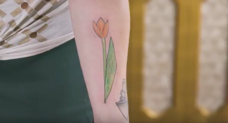 Daughter designs and tattoos mom