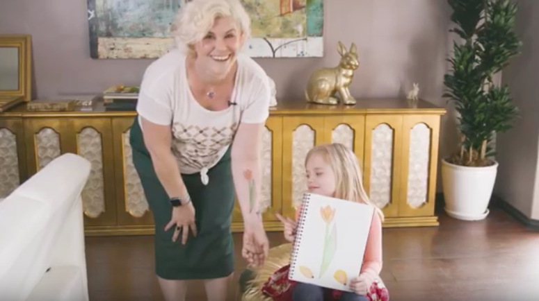 Daughter designs and tattoos mom