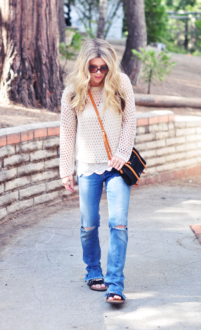 bohemian jeans - casual weekend look