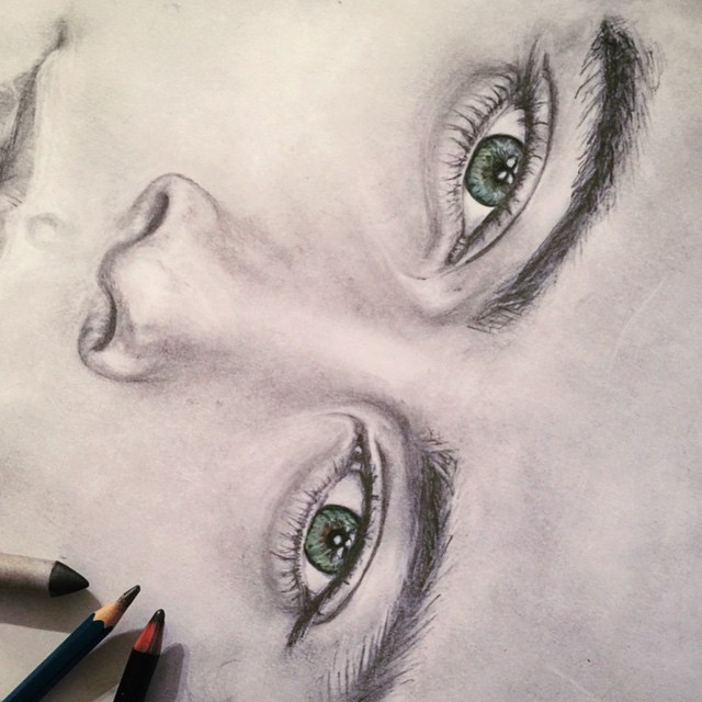 harry styles eyes _ art sketch drawing