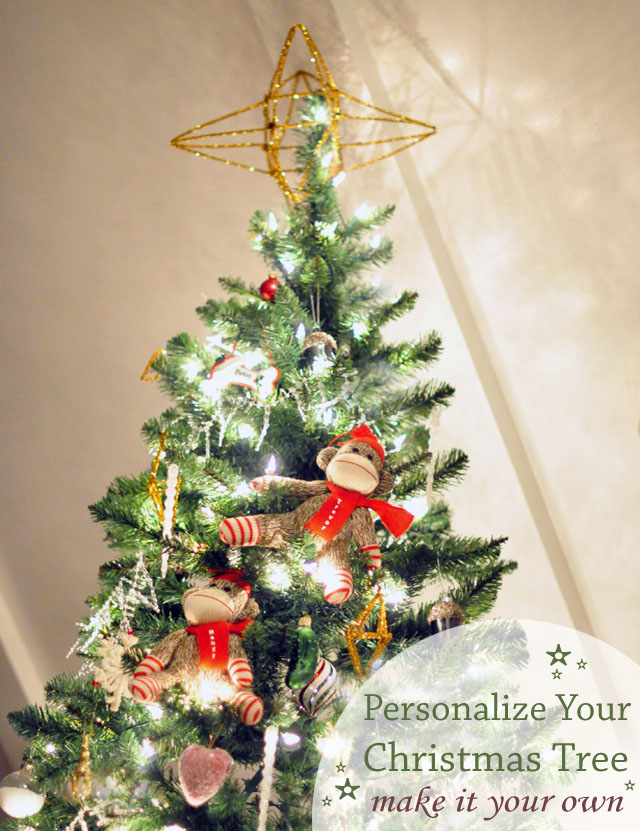 personalized christmas tree